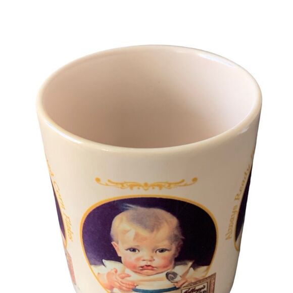 Vintage 1996 Kellogg’s Corn Flakes Baby Boy 1917 Art Mug A Nostalgic Addition - Picture 5 of 14